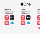 Apple One訂購套裝宣布從14.95美元起