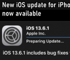 iOS和iPadOS 13.6.1更新現(xiàn)已推出 修復(fù)了綠色色調(diào)問題及其他