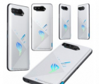 華碩ROGPhone5智能手機(jī)看起來像是白色虛線