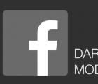 這是iOS應用程序Facebook的黑暗模式