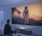 三星的Premiere4K激光投影儀擁有130英寸的純凈奢華