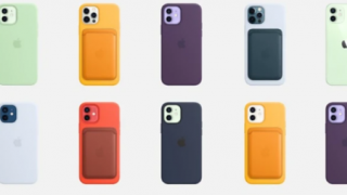 蘋果為5GiPhone12系列的硅膠保護(hù)殼推出了三種新顏色