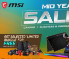 MSI年中促銷活動正在進行中您可以將大量免費贈品帶回家