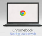 但您也可以使用類似的手勢(shì)在Chromebook上啟用分屏