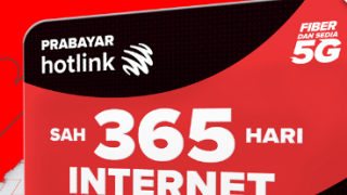 Maxis新推出的HotlinkPrepaidInternet365讓您全年保持聯(lián)絡(luò)低至RM6