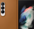 三星GalaxyZFold3保護殼圖片泄露展示材料和顏色