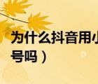 為什么抖音用小號不能開直播（抖音可以開小號嗎）