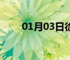 01月03日徐水24小時天氣實時預報