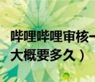 嗶哩嗶哩審核一般多久能成功（嗶哩嗶哩審核大概要多久）