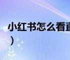 小紅書(shū)怎么看直播（小紅書(shū)看直播的操作方式）