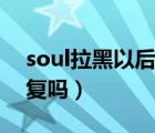soul拉黑以后怎么恢復(fù)（soul被拉黑還能恢復(fù)嗎）