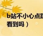 b站不小心點(diǎn)踩會(huì)被看到嗎（b站點(diǎn)踩對(duì)方會(huì)看到嗎）