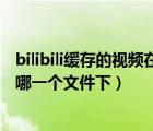 bilibili緩存的視頻在哪個文件（bilibili下載的視頻存在手機哪一個文件下）