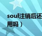 soul注銷后還能用嗎（soul注銷期間可以使用嗎）