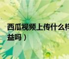 西瓜視頻上傳什么樣的視頻有收益（西瓜視頻上傳視頻有收益嗎）