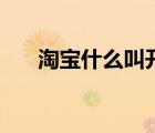 淘寶什么叫開團(tuán)（天貓開團(tuán)什么意思）