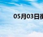05月03日衡水24小時天氣實時預(yù)報