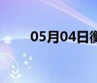 05月04日衡水24小時天氣實時預(yù)報