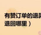 有贊訂單的退款怎么看不到（有贊訂單的退款退回哪里）