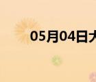 05月04日大廠24小時天氣實時預(yù)報