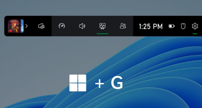 Windows11微軟為WindowsInsiders推出了專注于游戲的控制器欄