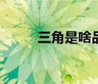 三角是啥品牌（三角牌品牌介紹）