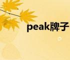 peak牌子（匹克PEAK品牌介紹）