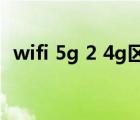 wifi 5g 2 4g區(qū)別（2 4g和5g的wifi區(qū)別）
