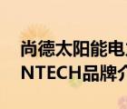 尚德太陽能電力有限公司官網(wǎng)（尚德電力SUNTECH品牌介紹）