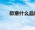 歐意什么品牌（歐意OUYI品牌介紹）