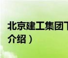 北京建工集團(tuán)下面哪個(gè)公司好（北京建工品牌介紹）