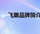 飛雕品牌簡介（飛雕Feidiao品牌介紹）