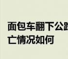 面包車翻下公路具體啥情況事故原因及人員傷亡情況如何