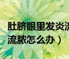 肚臍眼里發(fā)炎流膿怎么治療方法（肚臍眼發(fā)炎流膿怎么辦）