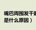 嘴巴周圍發(fā)干起皮是什么原因（嘴周圍起皮干是什么原因）
