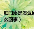 肛門疼是怎么回事男性吃什么藥（肛門疼是怎么回事）