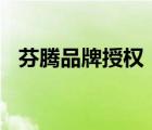 芬騰品牌授權(quán)（芬騰FENTENG品牌介紹）