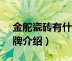金舵瓷磚有什么產(chǎn)品（金舵瓷磚JINDUO品牌介紹）