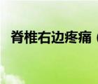 脊椎右邊疼痛（脊椎右側(cè)疼痛是什么原因）