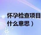 懷孕檢查項(xiàng)目nt是什么意思（懷孕檢查nt是什么意思）
