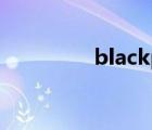 blackpink歌曲（Black）