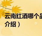云南紅酒哪個(gè)品牌可以代理（云南紅酒業(yè)品牌介紹）
