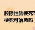 腔隙性腦梗死可以服b12和葉酸嗎（腔隙性腦梗死可治愈嗎）