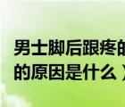 男士腳后跟疼的原因吃什么藥（男士腳后跟疼的原因是什么）