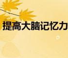 提高大腦記憶力的藥品（提高記憶力的藥品）