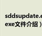 sddsupdate.exe是什么文件（sddsupdate.exe文件介紹）