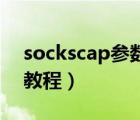 sockscap參數(shù)怎么設(shè)置（sockscap32使用教程）