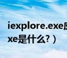 iexplore.exe應(yīng)用程序怎么安裝（iexplore.exe是什么?）