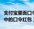 支付寶里面口令紅包怎么領(lǐng)（如何領(lǐng)取支付寶中的口令紅包）
