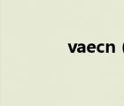 vaecn（關(guān)于vaecn的介紹）